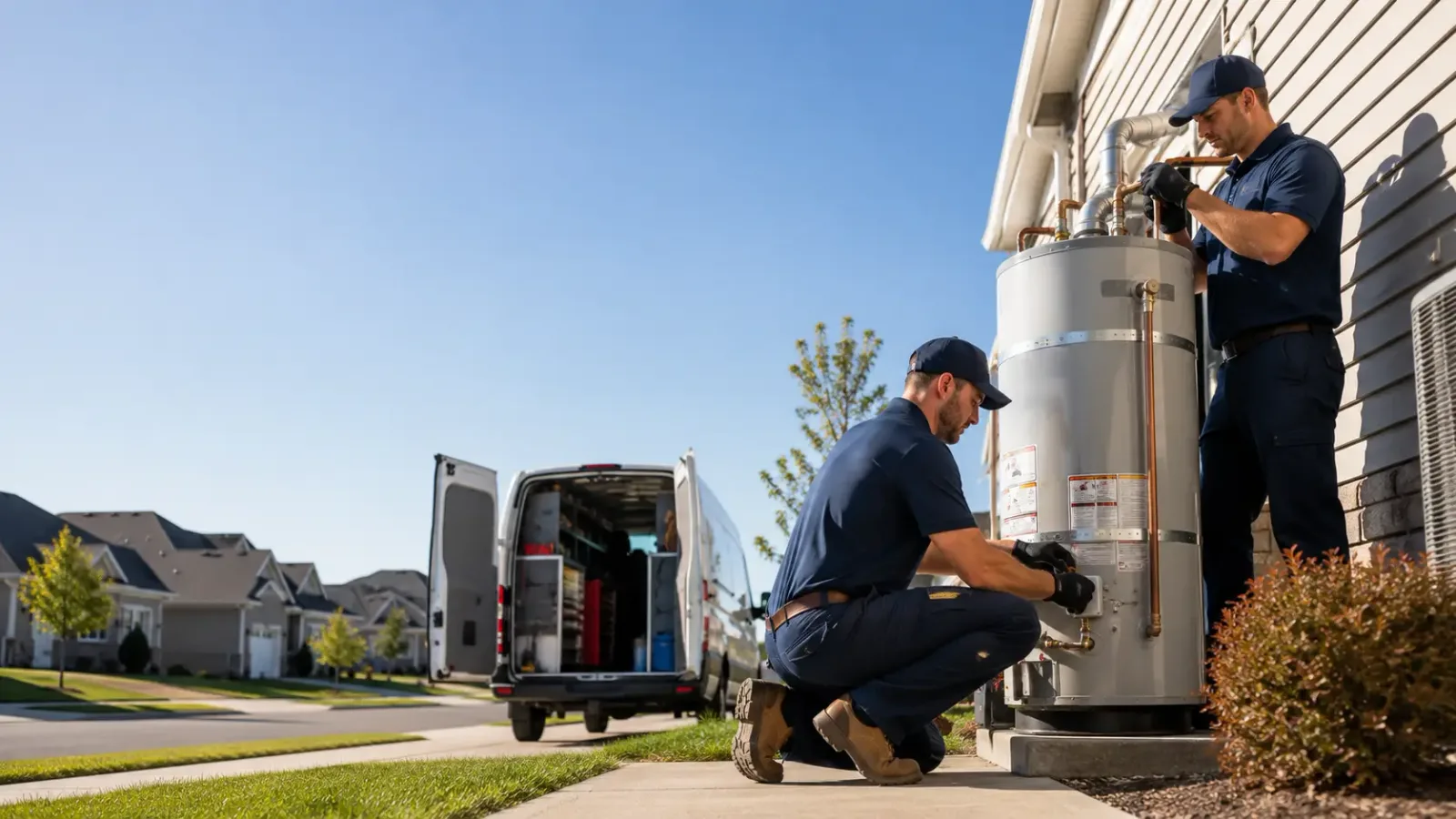 Water Heater Installation in La Harpe, KS